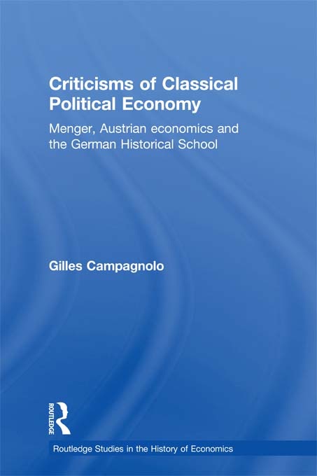 Criticisms of Classical Political Economy