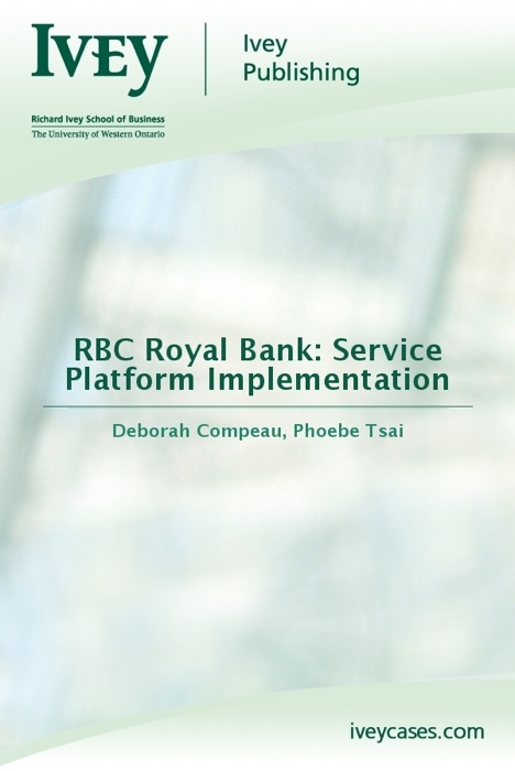 RBC Royal Bank: Service Platform Implementation