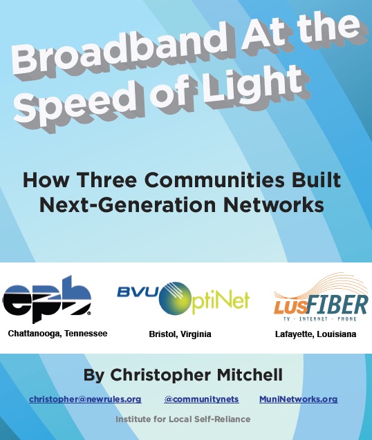 Broadband At the Speed of Light