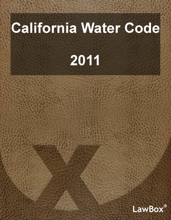 California Water Code 2011