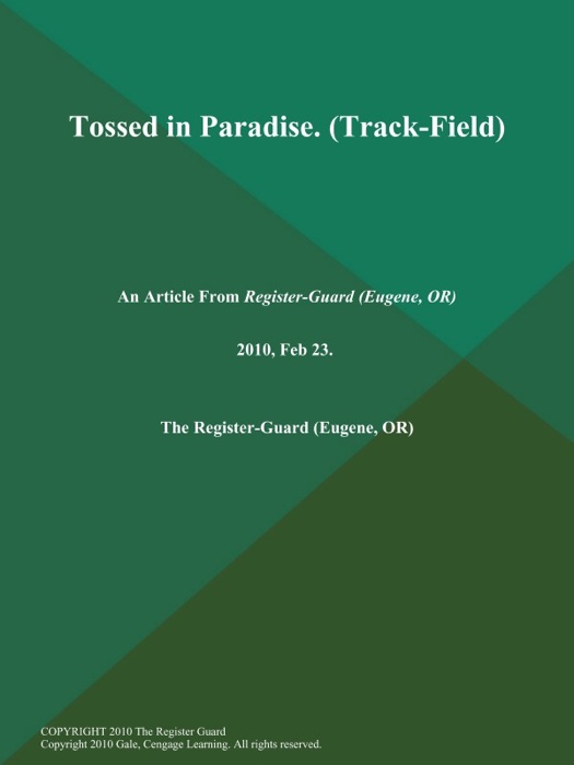 Tossed in Paradise (Track-Field)