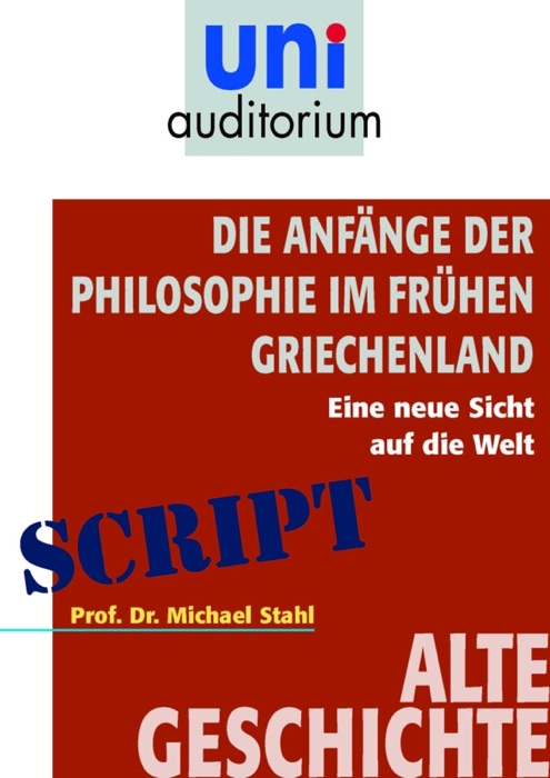 Die Anfänge der Philosophie im frühen Griechenland