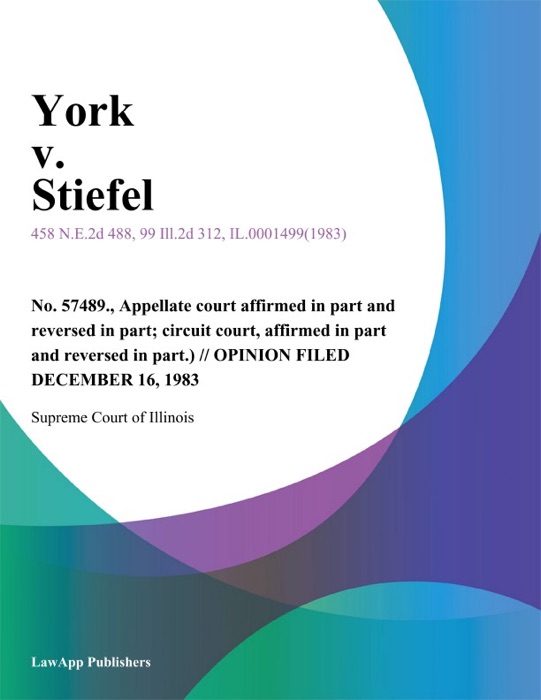 York v. Stiefel