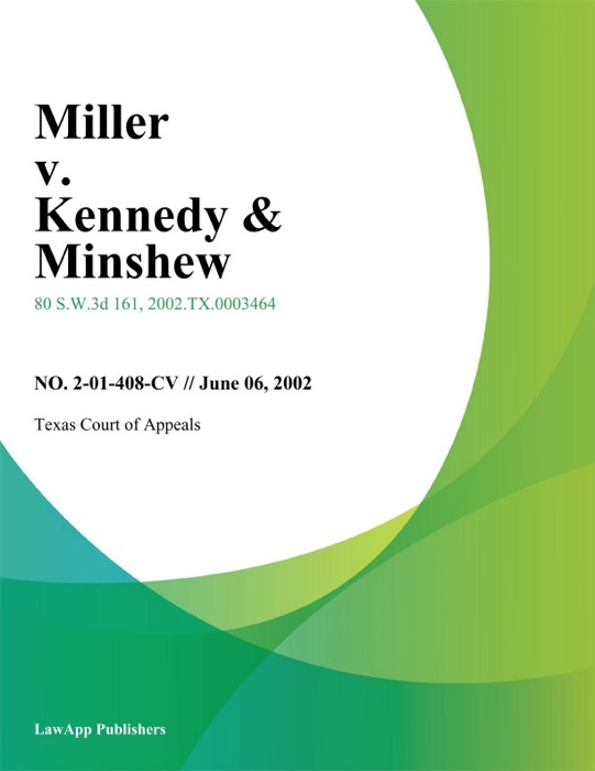 Miller V. Kennedy & Minshew