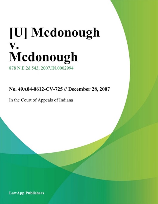 Mcdonough v. Mcdonough