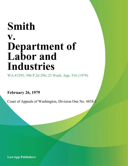 Smith v. Department of Labor and Industries