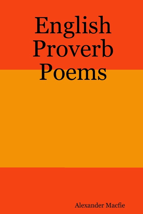 English Proverb Poems