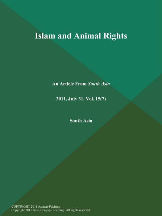 Islam and Animal Rights