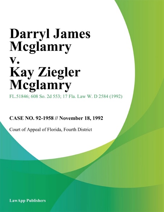 Darryl James Mcglamry v. Kay Ziegler Mcglamry