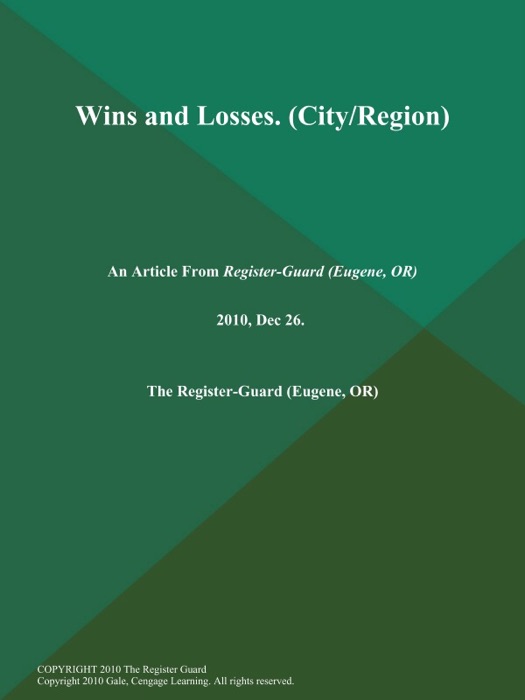 Wins and Losses (City/Region)