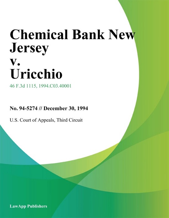 Chemical Bank New Jersey v. Uricchio