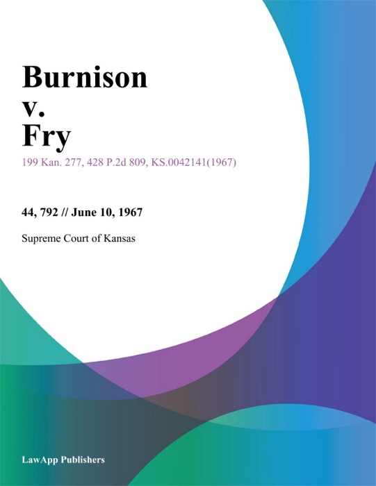 Burnison v. Fry