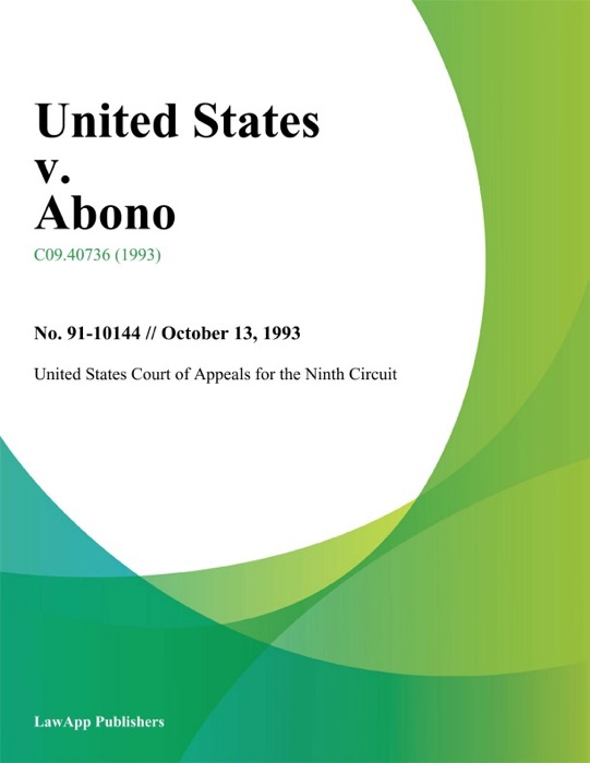 United States v. Abono