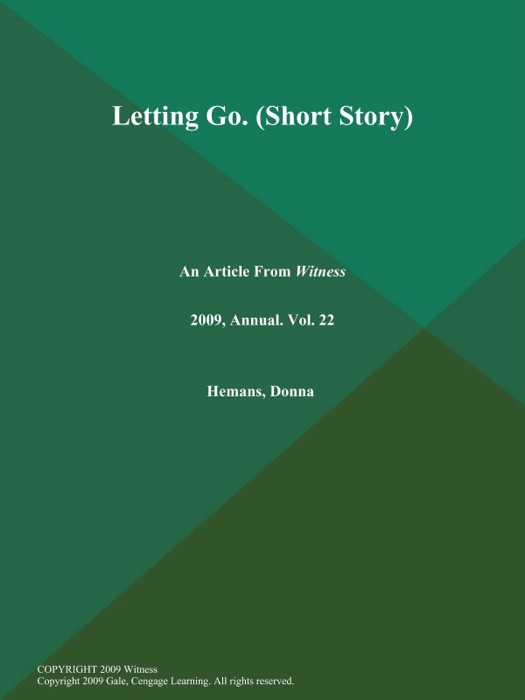 Letting Go (Short Story)