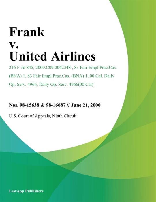Frank v. United Airlines