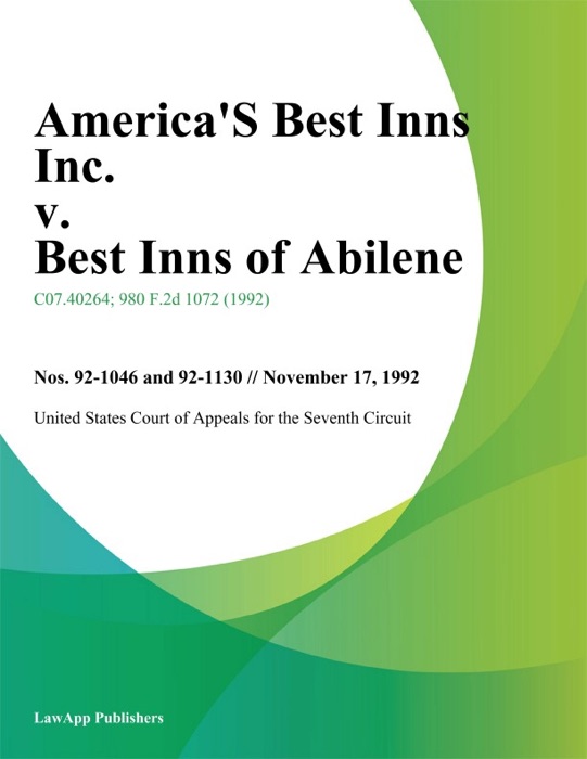 Americas Best Inns Inc. v. Best Inns of Abilene