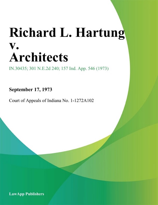 Richard L. Hartung v. Architects