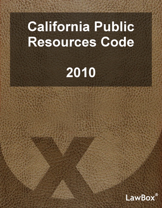 California Public Resources Code 2010