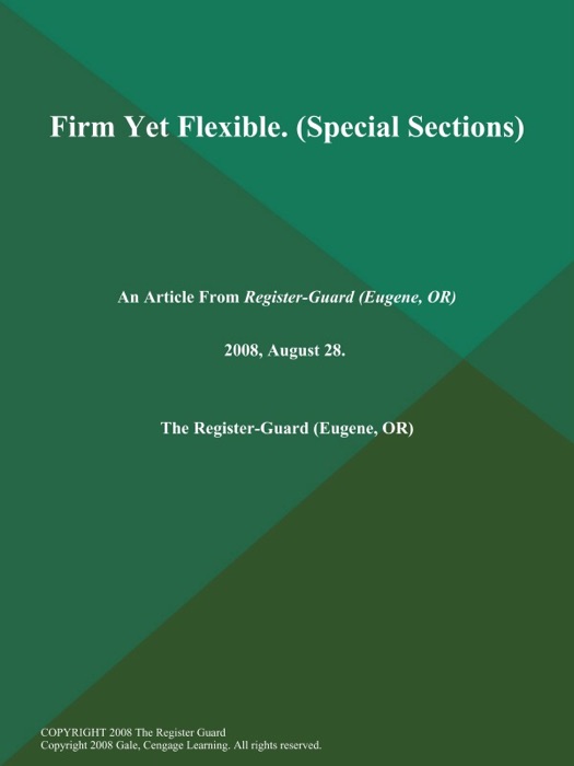 Firm Yet Flexible (Special Sections)
