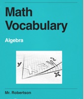 Math Vocabulary