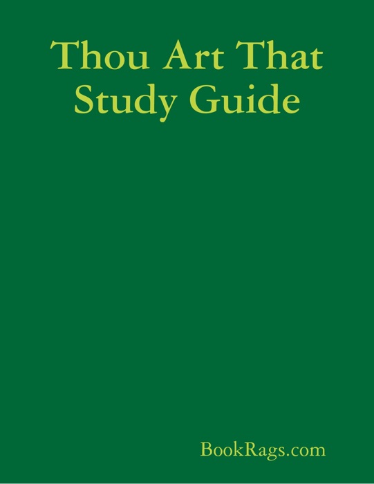 Thou Art That Study Guide
