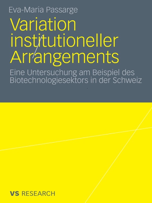 Variation institutioneller Arrangements