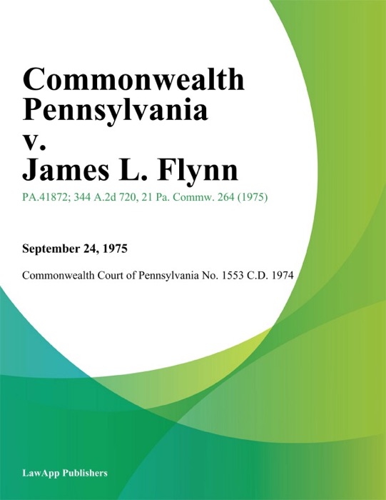 Commonwealth Pennsylvania v. James L. Flynn