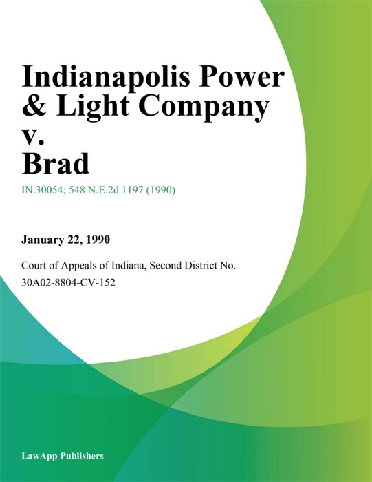 Indianapolis Power & Light Company v. Brad