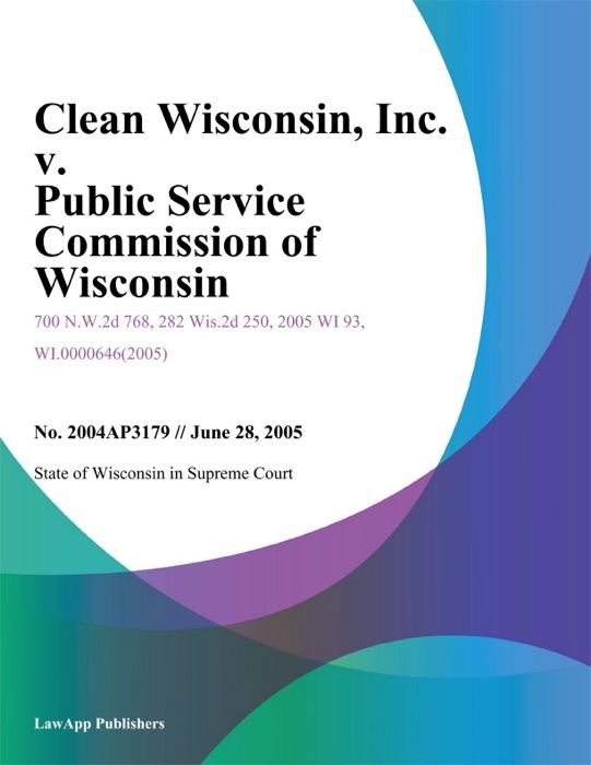 Clean Wisconsin, Inc. v. Public Service Commission of Wisconsin