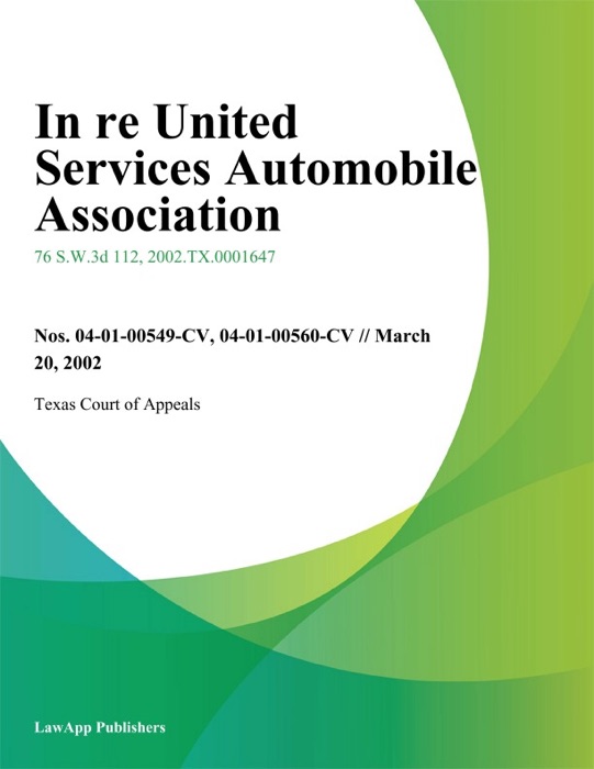 In Re United Services Automobile Association