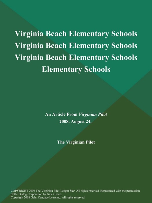 Virginia Beach Elementary Schools Virginia Beach Elementary Schools Virginia Beach Elementary Schools Elementary Schools