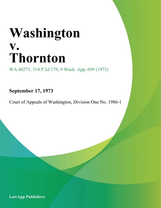 Washington v. Thornton