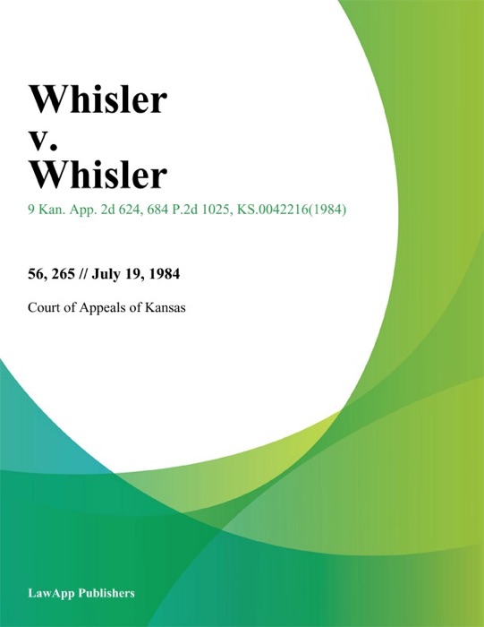 Whisler v. Whisler