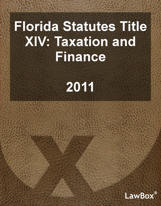 Florida Statutes Title XIV 2011