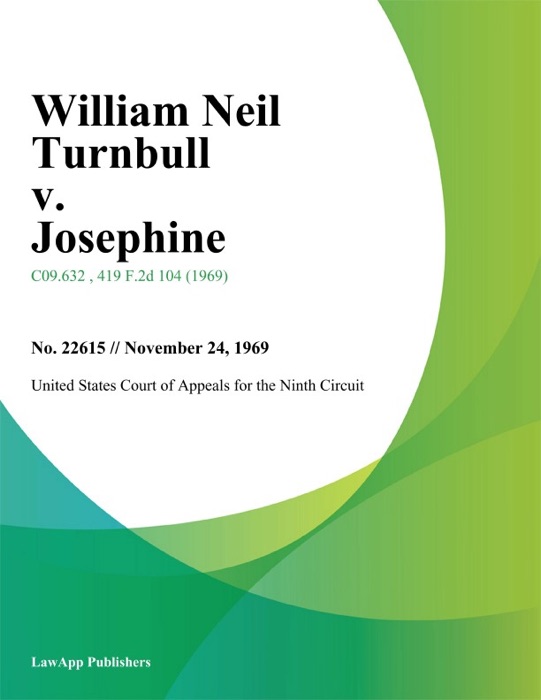 William Neil Turnbull v. Josephine