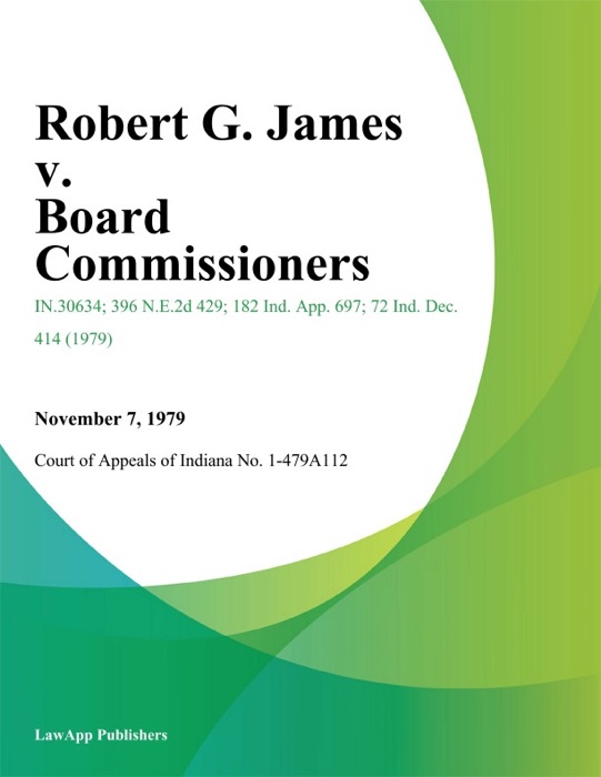 Robert G. James v. Board Commissioners