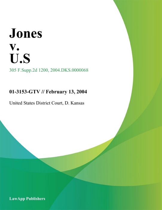 Jones v. U.S