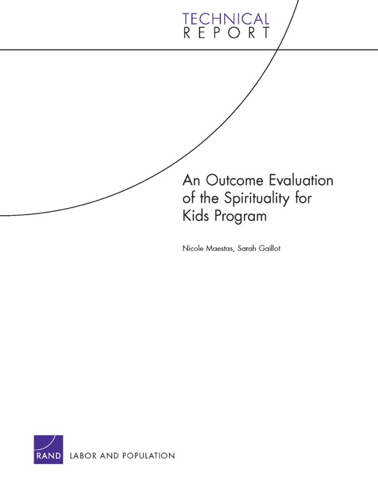 An Outcome Evaluation of the Spirituality for Kids Program