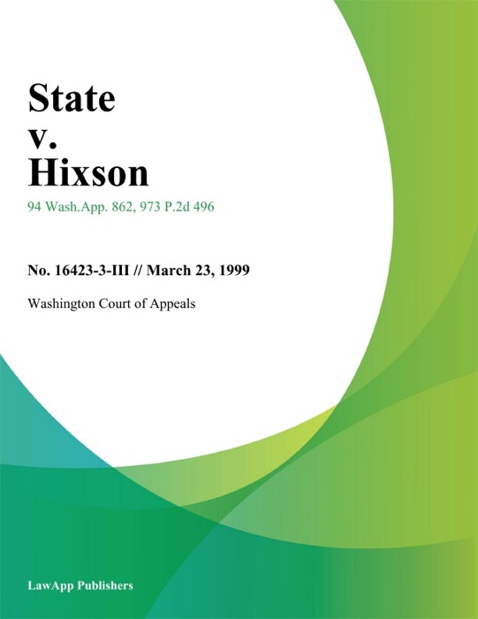 State V. Hixson