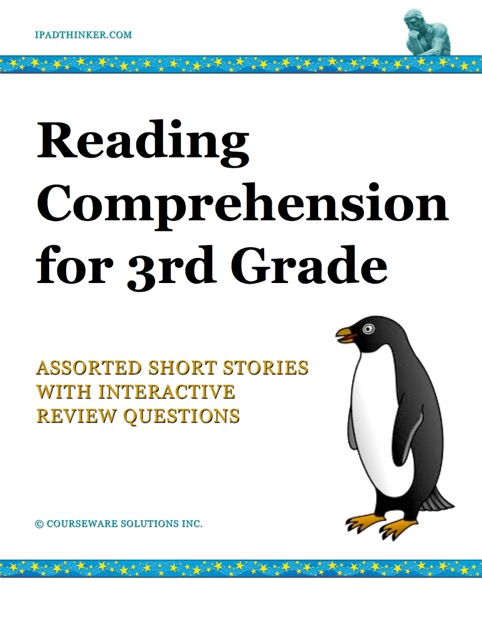 Reading Comprehension for 3rd Grade by Courseware Solutions Inc on iBooks