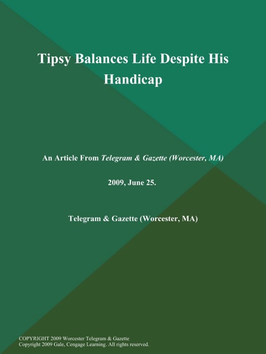 Tipsy Balances Life Despite His Handicap