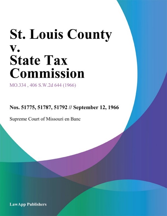 St. Louis County v. State Tax Commission