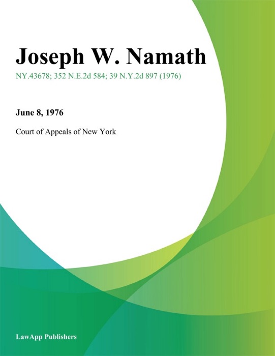 Joseph W. Namath