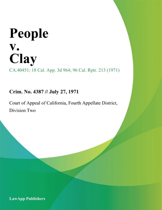 People V. Clay