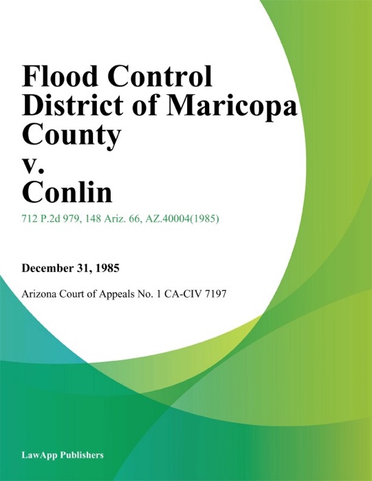 Flood Control District Of Maricopa County V. Conlin