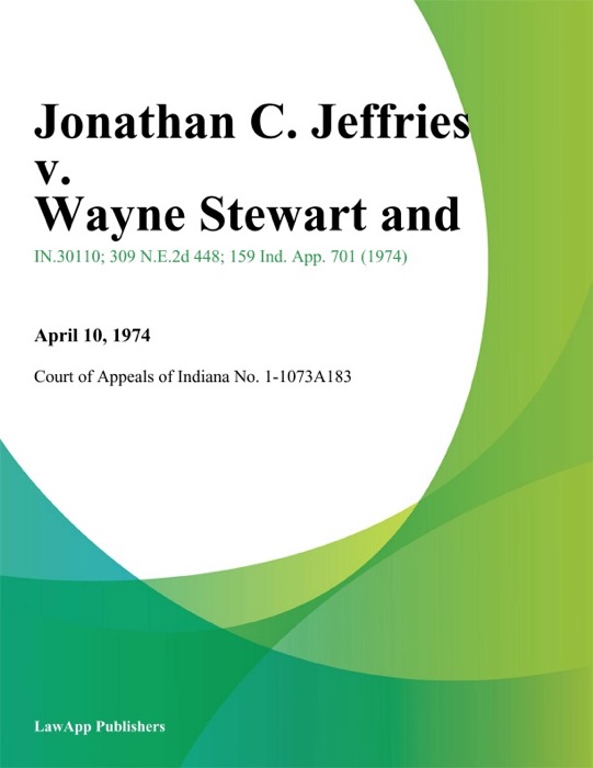 Jonathan C. Jeffries v. Wayne Stewart and