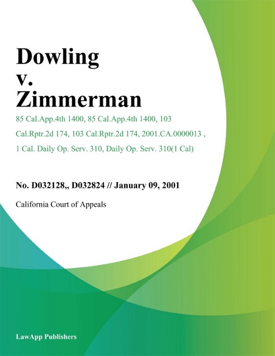 Dowling V. Zimmerman