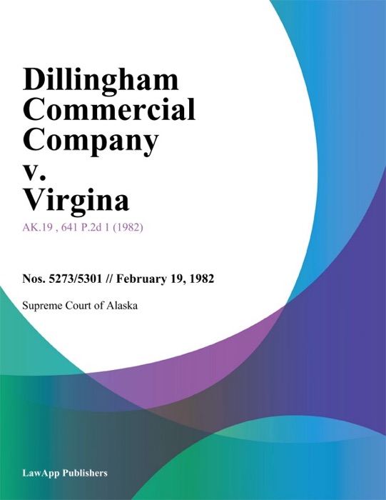 Dillingham Commercial Company v. Virgina