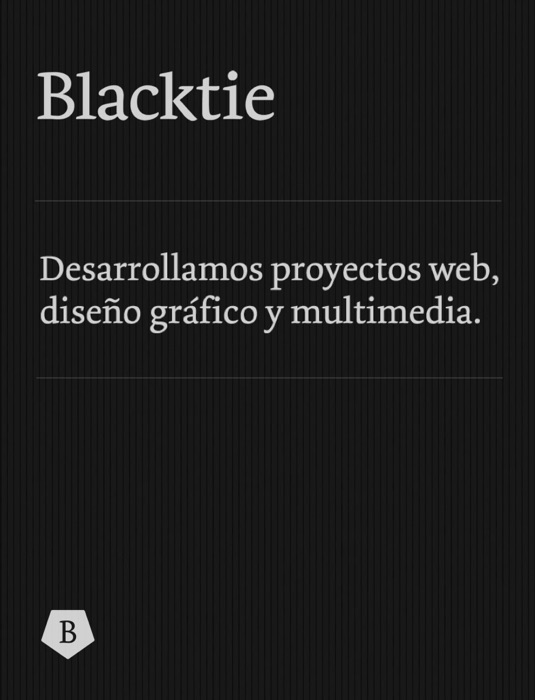 Blacktie Portfolio