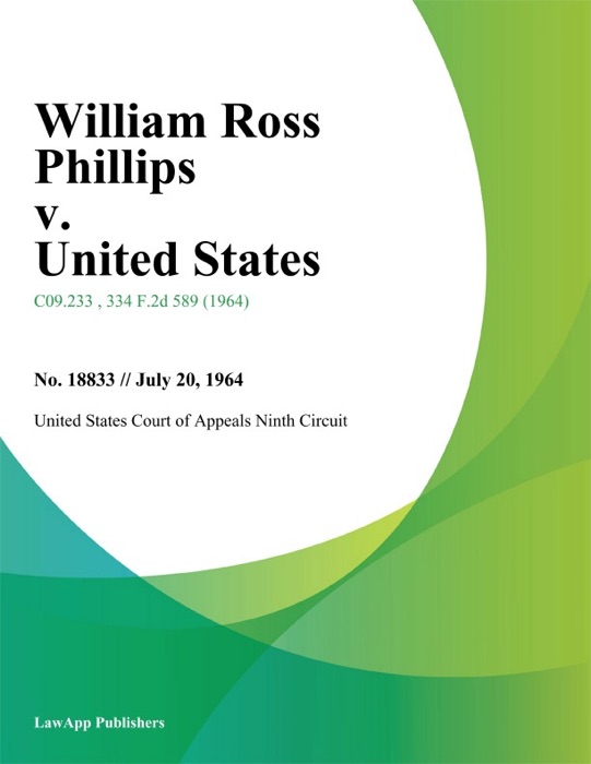 William Ross Phillips v. United States